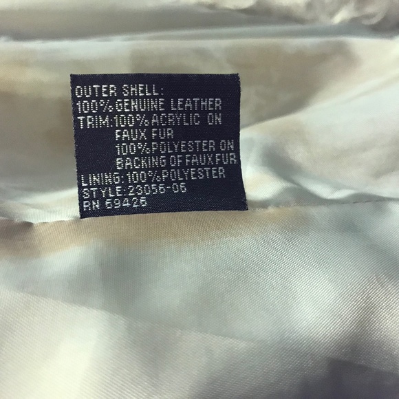 Wilsons Leather Maxima Penny Lane leather faux fur boho Y2K LONG Coat - Picture 10 of 16